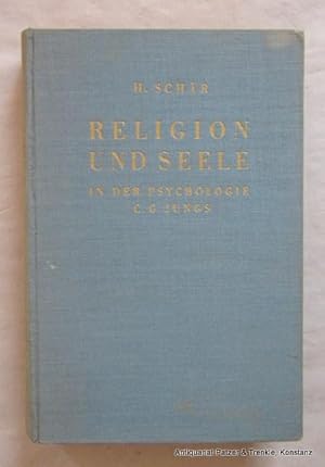 Seller image for Religion und Seele in der Psychologie C. G. Jungs. Zrich, Rascher, 1946. 273 S., 1 Bl. Or.-Lwd.; Rcken verblasst, gering fleckig. - Erste Ausgabe. for sale by Jrgen Patzer