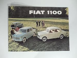 Fiat 1100. Pieghevole pubblicitario