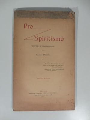 Pro spiritismo (note e polemiche)