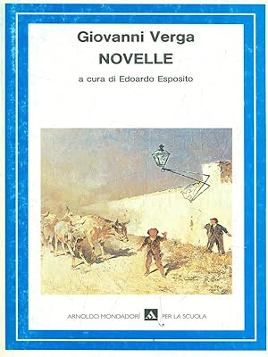 Bild des Verkufers fr Novelle zum Verkauf von Librodifaccia