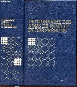 Imagen del vendedor de DICTIONNAIRE DES NOMS DE FAMILLE ET DES PRENOMS / D'aprs les travaux de Loredan-Larchey, Scott, Frstemann, Chastelain, Hecquet-Boucran, Houze, Prinet, Aebischer et Dauzat. Suivi d'une introduction  l'hraldique par Herv Pinoteau. a la venta por Le-Livre