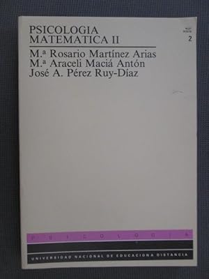 Imagen del vendedor de PSIOCOLOGA MATEMTICA II. TOMO 2. a la venta por LIBRERIA AZACAN