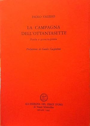 Seller image for La campagna dell'Ottantasette. for sale by Libreria La Fenice di Pietro Freggio