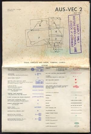 Seller image for Visual enroute chart : Aus-VEC 2. for sale by Lost and Found Books