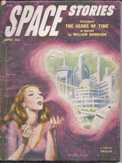 Bild des Verkufers fr SPACE STORIES: April, Apr. 1953 zum Verkauf von Books from the Crypt