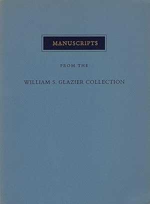 Manuscripts from the William S. Glazier Collection