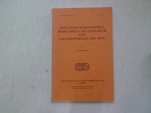 Bild des Verkufers fr The Genera Blastobotrys, Sporothrix, Calcarisporium and Calcarisporiella Gen. Nov. Studies in Mycology No. 7. zum Verkauf von Antiquariat Bookfarm