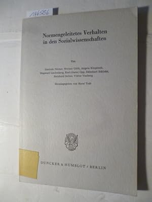 Normengeleitetes Verhalten in den Sozialwissenschaften