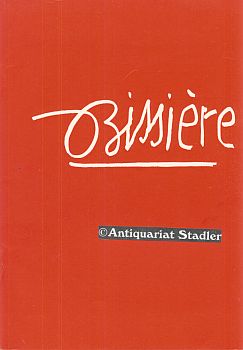 Seller image for Roger Bissiere. Kestner-Gesellschaft Hannover. Katalog Nr. 7 des Ausstellungsjahres 1956/57. for sale by Antiquariat im Kloster