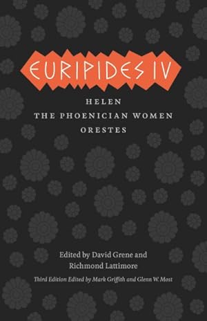 Imagen del vendedor de Euripides IV : Helen, the Phoenician Women, Orestes a la venta por GreatBookPrices
