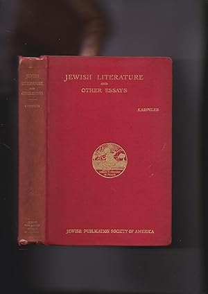 Imagen del vendedor de JEWISH LITERATURE and OTHER ESSAYS a la venta por Meir Turner