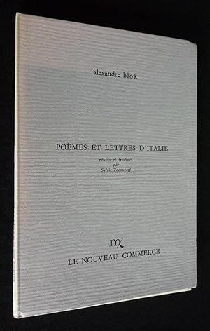 Seller image for Pomes et lettres d'Italie for sale by Abraxas-libris
