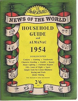 Image du vendeur pour News of the World Household Guide and Almanac 1954 mis en vente par Lazy Letters Books