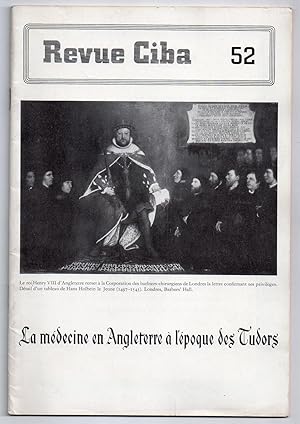 Revue Ciba n°52 : La Médecine en Angleterre à l'Epoque des Tudors