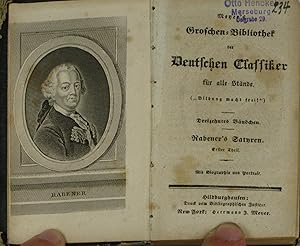 Meyer`s Groschen-Bibliothek der Deutschen Classiker für alle Stände. (13/1., 13/2., 17/1., 18/2. ...