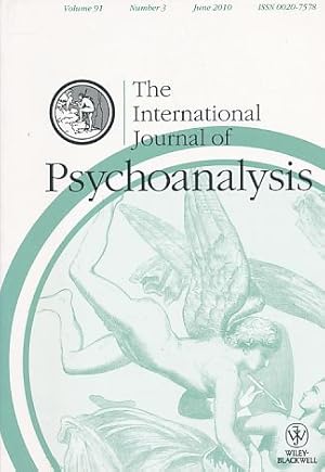 Imagen del vendedor de The International Journal of Psychoanalysis. Vol. 91; Nr. 3. June 2010. a la venta por Fundus-Online GbR Borkert Schwarz Zerfa