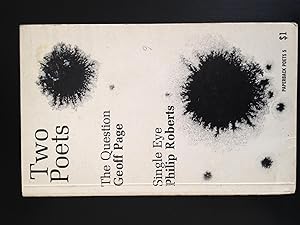 Imagen del vendedor de Two Poets: The Question - By Geoff Page / Single Eye - By Philip Roberts (Paperback Poets 5) a la venta por Bookwood