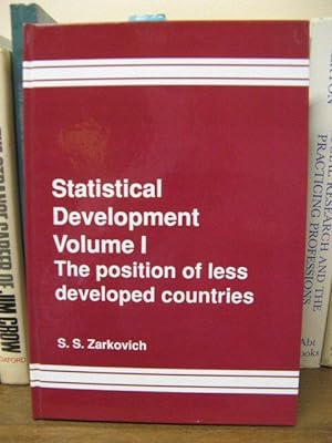 Bild des Verkufers fr Statistical Development, Volume I: Position of Less Developed Countries zum Verkauf von PsychoBabel & Skoob Books