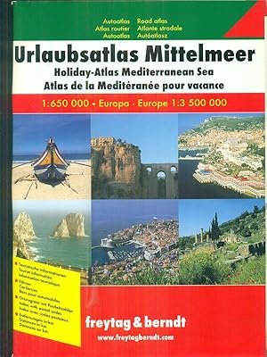 Urlaubsatlas Mittelmeer Holiday Atlas Mediterranean Sea