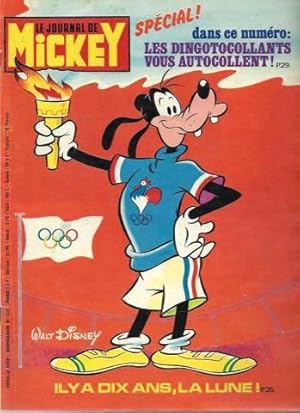 Le Journal de Mickey / Nouvelle Série - N° 1412 : Spécial ! Il y a 10 ans la lune (sans autocolla...