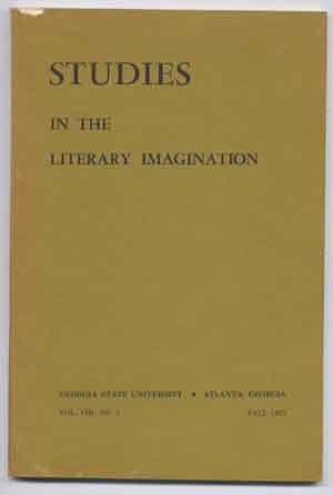 Image du vendeur pour Studies in the Literary Imagination, Vol. VIII (8 Eight) Number 2, Fall 1975: Victorian Prose mis en vente par Cat's Cradle Books