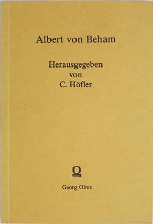 Seller image for Albert von Beham und Regesten Pabst Innocenz IV for sale by Powell's Bookstores Chicago, ABAA