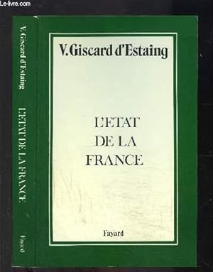Bild des Verkufers fr L ETAT DE LA FRANCE zum Verkauf von Le-Livre