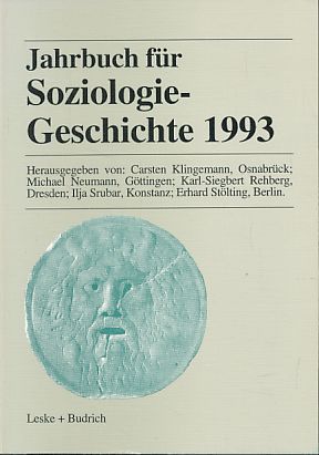 Seller image for Jahrbuch fr Soziologiegeschichte 1993. for sale by Fundus-Online GbR Borkert Schwarz Zerfa