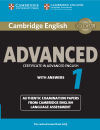 Seller image for Cambridge English Advanced 1. Student's Book with Answers for sale by AG Library