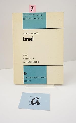 Bild des Verkufers fr Israel [1970]. Eine politische Landeskunde. zum Verkauf von AphorismA gGmbH