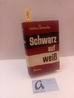Imagen del vendedor de Schwarz auf Wei . Roman. a la venta por AphorismA gGmbH