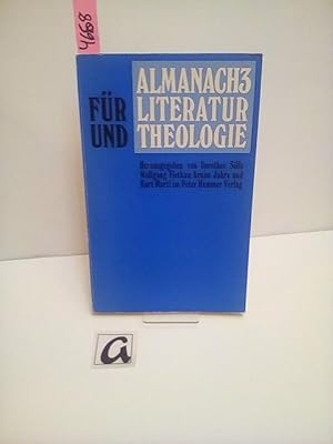 Bild des Verkufers fr Almanach 3 fr Literatur und Theologie. zum Verkauf von AphorismA gGmbH