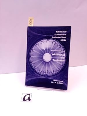 Imagen del vendedor de Wissenschaft und Spiritualitt. Reportage. a la venta por AphorismA gGmbH