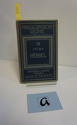 Seller image for Das Wort Friedrich Hebbels. for sale by AphorismA gGmbH