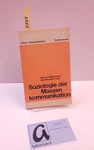 Seller image for Soziologie der Massenkommunikation. for sale by AphorismA gGmbH