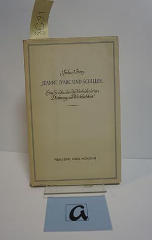 Bild des Verkufers fr Jeanne d Arc und Schiller. Eine Studie ber das Verhltnis von Dichtung und Wirklichkeit. Essay. zum Verkauf von AphorismA gGmbH