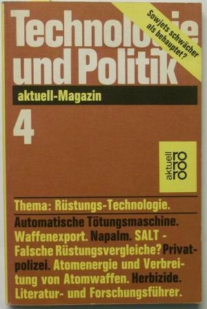 Seller image for Technologie und Politik. for sale by AphorismA gGmbH