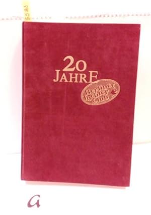 Bild des Verk�ufers f�r 20 Jahre Berliner Theater Club. zum Verkauf von AphorismA gGmbH