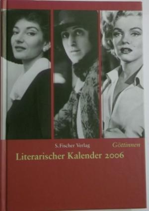 Bild des Verkufers fr Gttinnen. Literarischer Kalender 2006. Kalender. zum Verkauf von AphorismA gGmbH