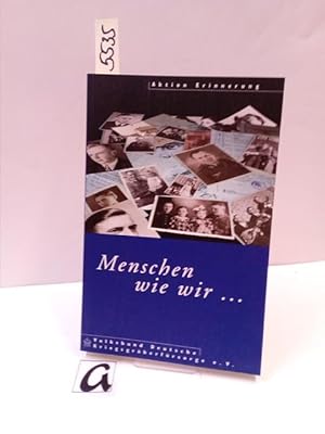 Bild des Verkufers fr Menschen wie wir. [2001]. zum Verkauf von AphorismA gGmbH