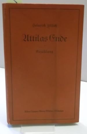 Seller image for Attilas Ende. Erzhlung. for sale by AphorismA gGmbH