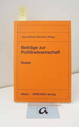 Bild des Verkufers fr Beitrge zur Politikwissenschaft. zum Verkauf von AphorismA gGmbH