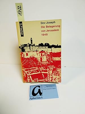 Imagen del vendedor de Die Belagerung von Jerusalem 1948. a la venta por AphorismA gGmbH