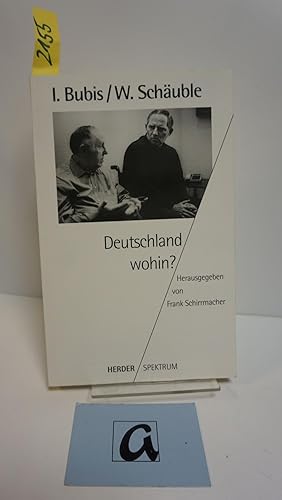 Bild des Verkufers fr Deutschland wohin ?. zum Verkauf von AphorismA gGmbH