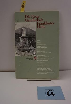 Seller image for Die Neue Gesellschaft Frankfurter Hefte. September (9), 1996. Irland. Zeitschrift. for sale by AphorismA gGmbH