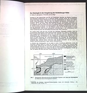 Seller image for Zur Geologie in der Umgebung der Heidelberger Htte (Ostsilvretta); for sale by books4less (Versandantiquariat Petra Gros GmbH & Co. KG)