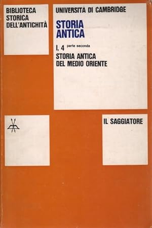 Image du vendeur pour Storia antica del medio oriente volume I, 4 volume secondo mis en vente par Di Mano in Mano Soc. Coop