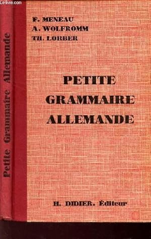 Seller image for PETITE GRAMMAIRE ALLEMANDE. for sale by Le-Livre