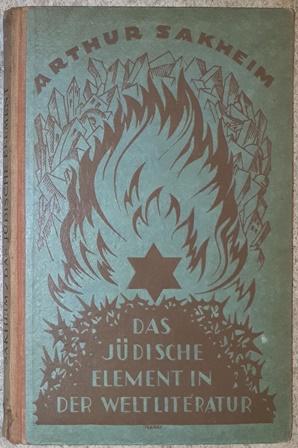 Bild des Verkufers fr Das jdische Element in der Weltliteratur. Sieben Vortrge. zum Verkauf von Antiquariat Johann Forster