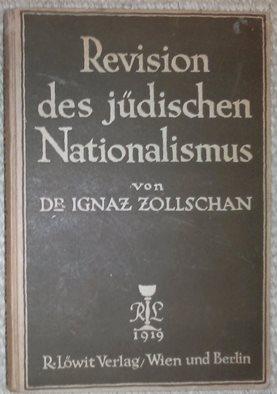 Seller image for Revision des jdischen Nationalismus. for sale by Antiquariat Johann Forster